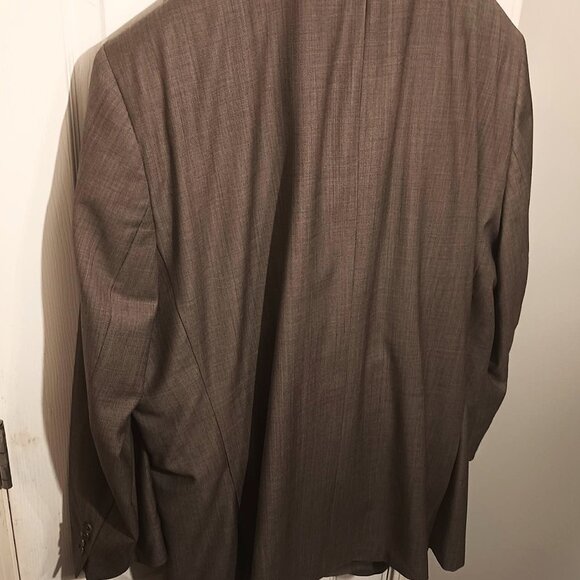 Jack Victor Classic Men 2 Peice Tan Suit   54R - Picture 6 of 16